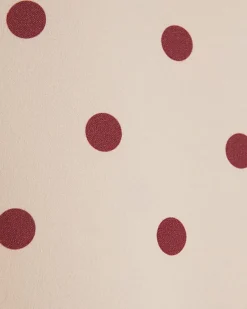 Pink Polka Dot Wide Leg Trousers
