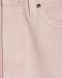Pink Relaxed Straight Jeans