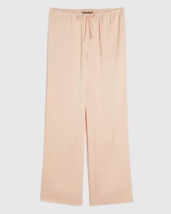 Pink Satin Trousers