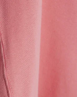 Pink Short Sleeve Cotton Fitted Top