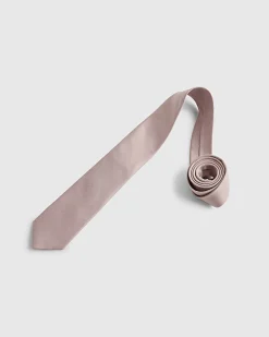 Pink Twill Tie