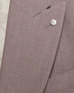 Purple Slim Fit Suit Jacket