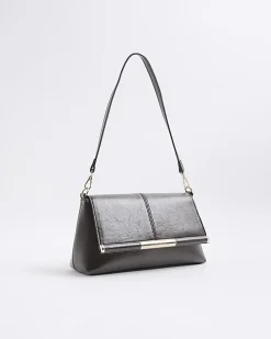 Red Bar Front Clutch Bag