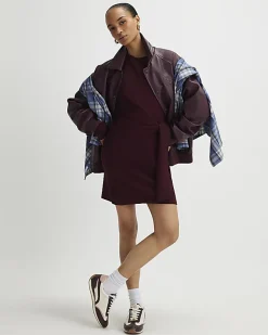 Red Knot Side Mini Dress
