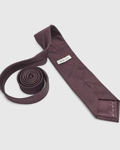 Red Micro Dot Tie
