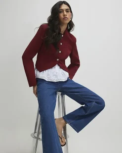 Red Military Jacket