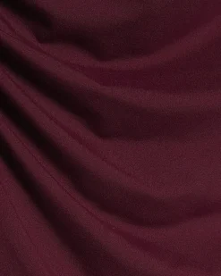 Red Sleeveless Twist Drape Top