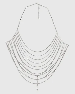 Silver Layered Body Chain