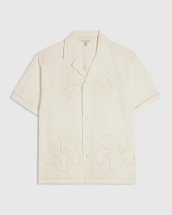 White Cutwork Shirt