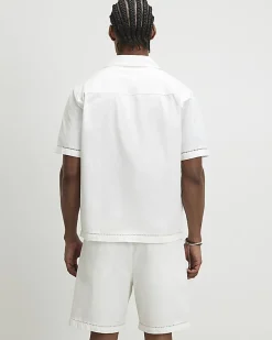 White Cutwork Shirt