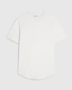 White Essential Regular Fit Midweight T-Shirt