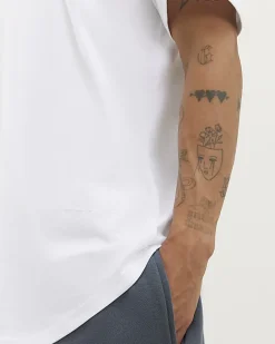 White Essential Regular Fit Midweight T-Shirt
