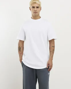 White Essential Regular Fit Midweight T-Shirt