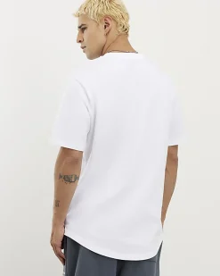 White Essential Regular Fit Midweight T-Shirt