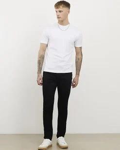 White Essential Slim Fit T-Shirts 3 Pack