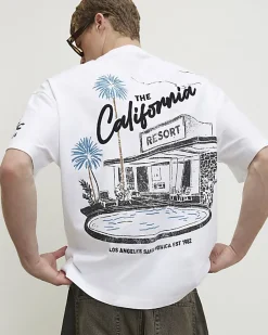 White Oversized Fit Boulevard T-Shirt