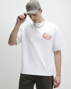 White Oversized Fit Lightweight Tokyo T-Shirt