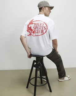 White Oversized Fit Lightweight Tokyo T-Shirt