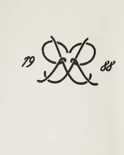 White Oversized Fit Monogram T-Shirt