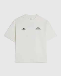 White Oversized Fit Sanctuaire T-Shirt