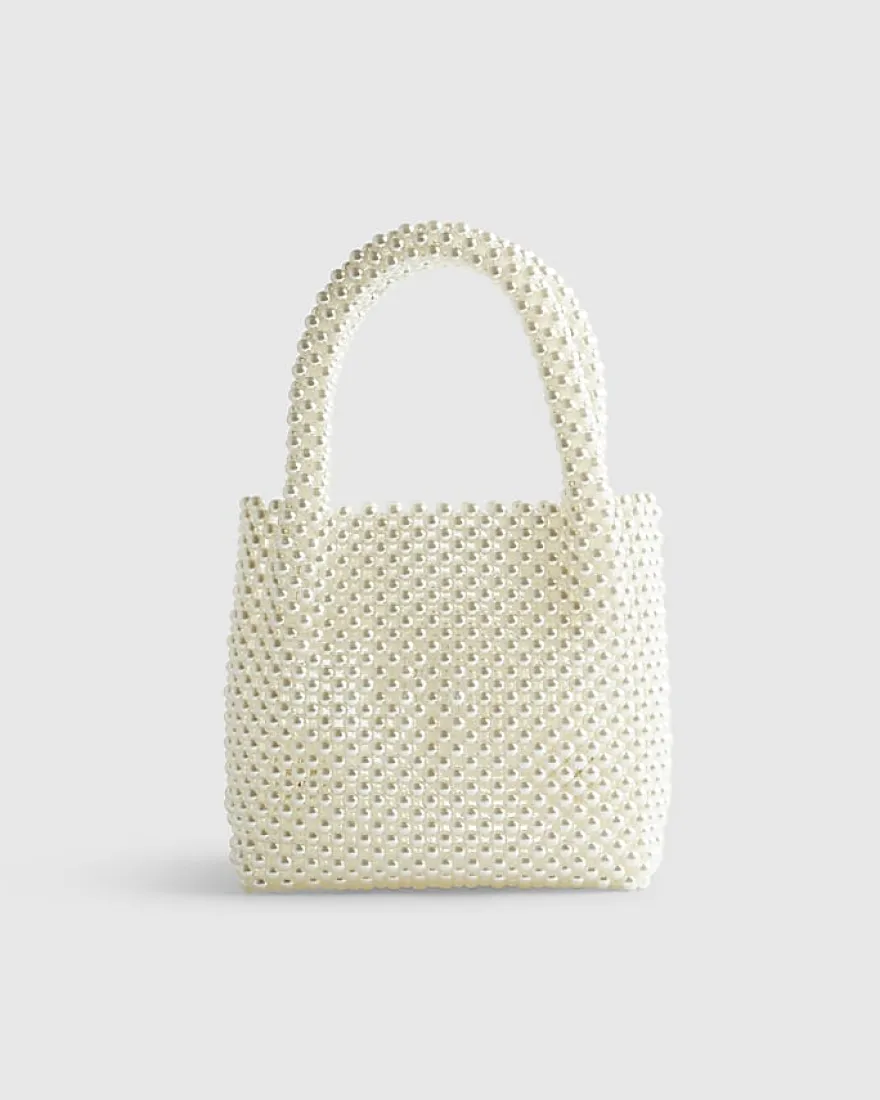White Pearl Corsage Grab Bag