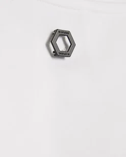 White RI Studio Boxy Crew Neck T-Shirt