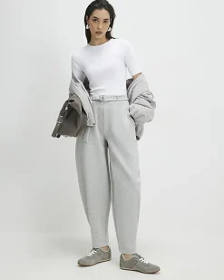 White Short Sleeve Cotton Fitted Top