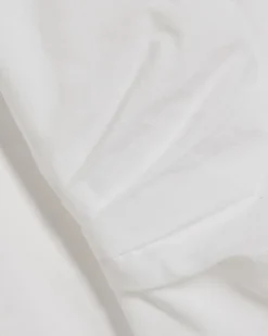 White Shoulder Pad Shirt