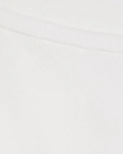 White Sleeveless Cotton Tank Top