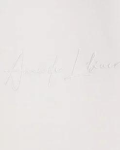 White Slim Fit Interlock Shorts