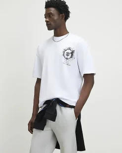 White Societe Monde Cherub T-Shirt