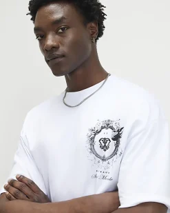 White Societe Monde Cherub T-Shirt