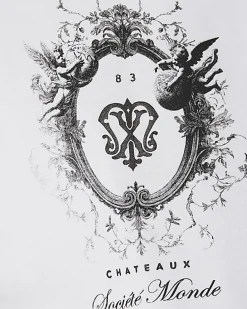 White Societe Monde Cherub T-Shirt