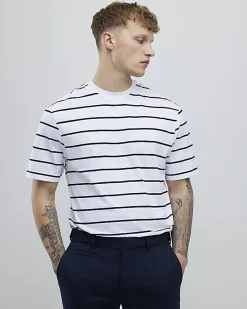 White Stripe Regular Fit T-Shirts 3 Pack