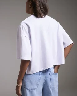 White What Now Embroidered T-Shirt