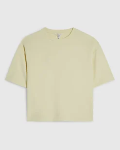 Yellow Premium Short Sleeve Boxy T-Shirt