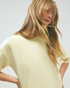 Yellow Premium Short Sleeve Boxy T-Shirt